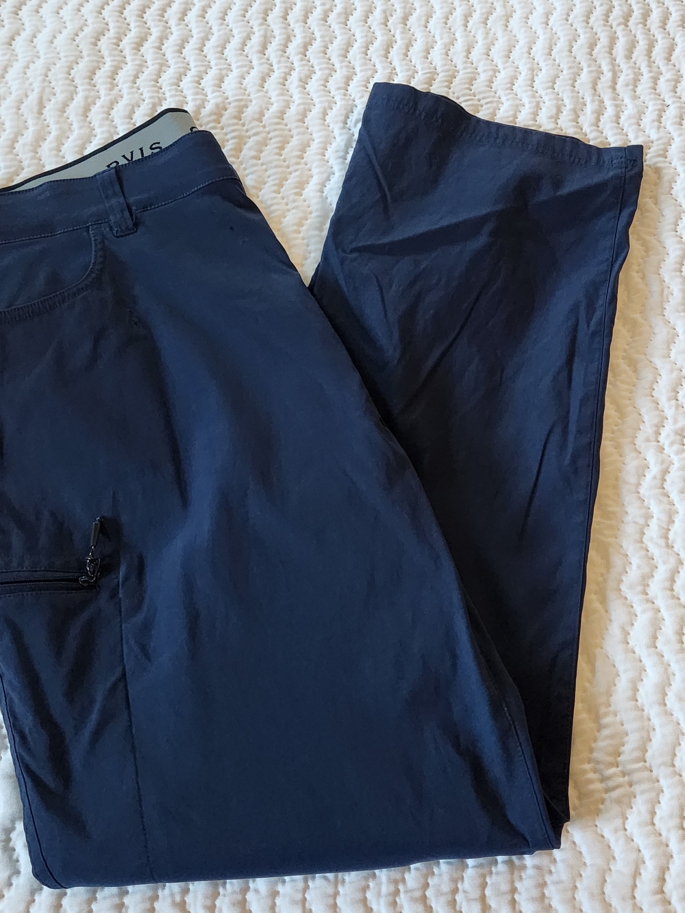 Orvis Navy Men's Chino-style Performance Pants